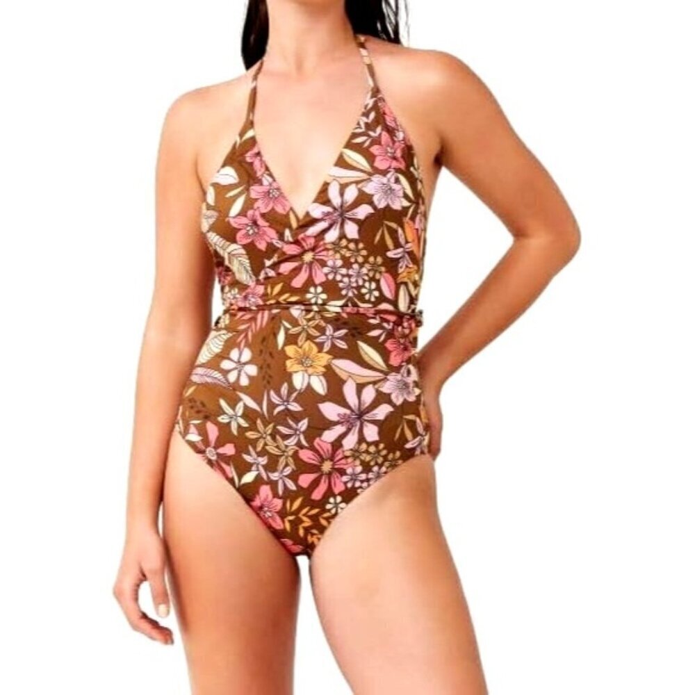 Gottex Retro Look Floral One Piece Swimsuit